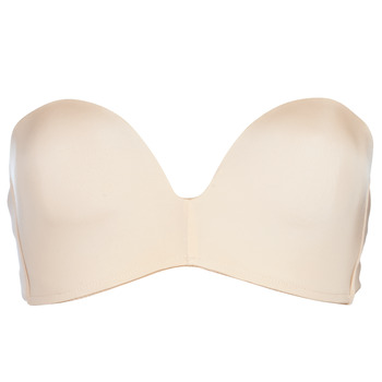 Underwear Women Bandeau bras / Convertible bra WONDERBRA ULTIMATE STRAPLESS Beige