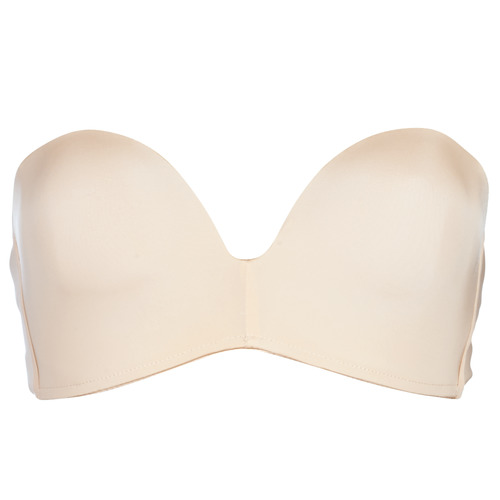 WONDERBRA ULTIMATE STRAPLESS Beige - Free delivery  Spartoo NET ! -  Underwear Bandeau bras / Convertible bra Women USD/$46.40
