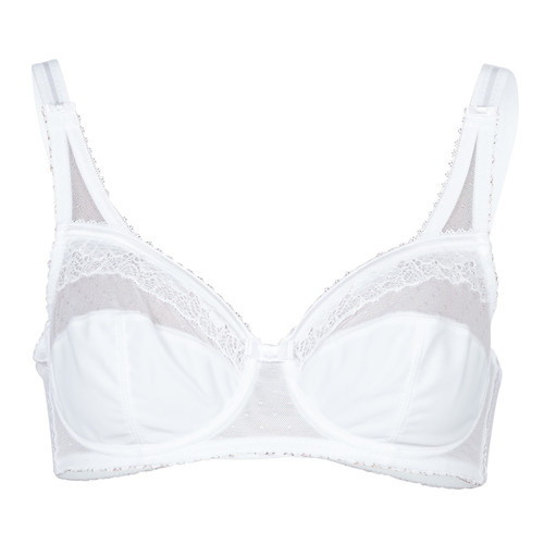 Underwear Women Underwire bras PLAYTEX COEUR CROISE White