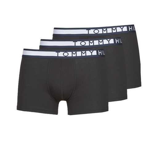Verwant naakt leerling Tommy Hilfiger LOGO 3 PACK Black - Free delivery | Spartoo NET ! - Underwear  Boxer shorts Men USD/$36.80