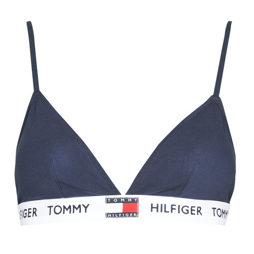 leerling Bewusteloos Besmettelijk Tommy Hilfiger PADDED TRIANGLE Marine - Free delivery | Spartoo NET ! -  Underwear Triangle bras and Bralettes Women USD/$33.60