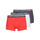 Underwear Men Boxer shorts Lacoste 5H3386-W34 Marine / Grey / Red