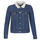 Clothing Women Denim jackets Moony Mood LOTITO Blue / Medium