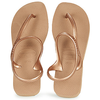 Shoes Women Sandals Havaianas FLASH URBAN Pink / Gold