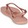 Shoes Women Sandals Havaianas LUNA Pink / Gold