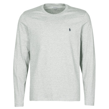 Clothing Men Long sleeved shirts Polo Ralph Lauren L/S CREW-CREW-SLEEP TOP Grey