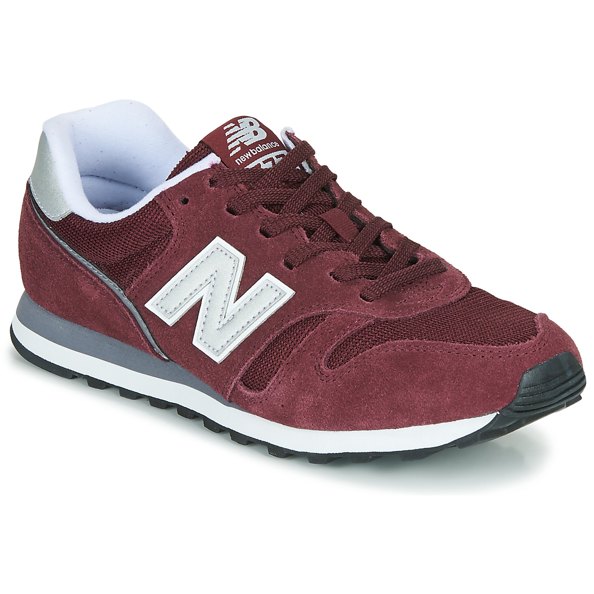 Shoes Women Low top trainers New Balance 373 Burgundy