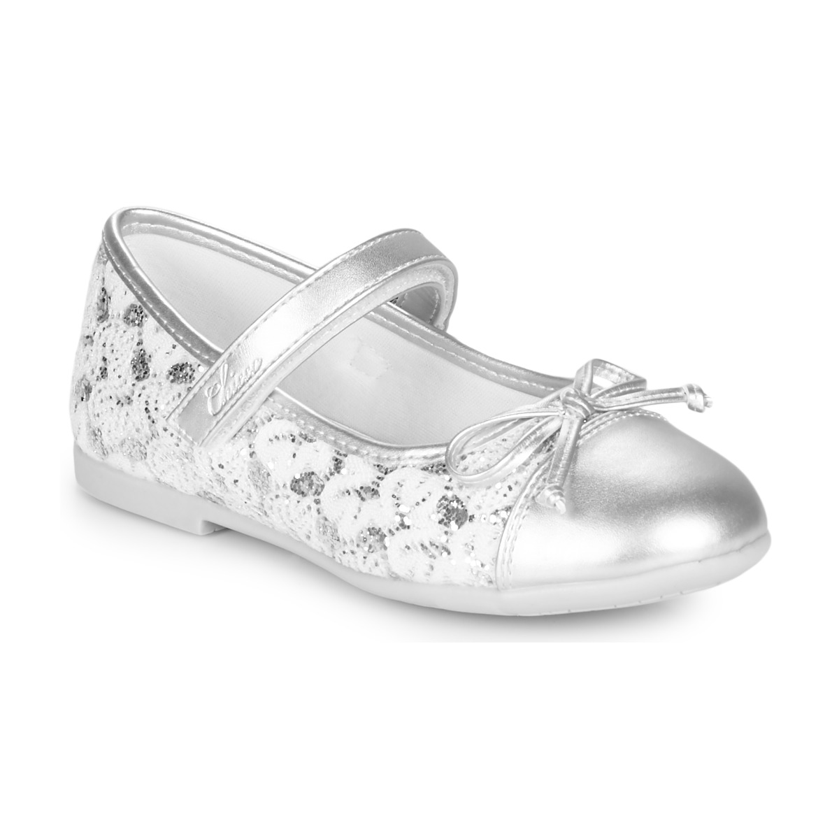 Shoes Girl Ballerinas Chicco CLELIANA Silver