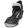 Shoes Women Sandals Fru.it LEMMINE Black / White