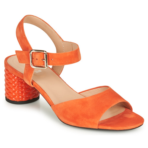 Mondwater Ashley Furman Ontbering Geox D ORTENSIA MID SANDA Orange - Free delivery | Spartoo NET ! - Shoes Sandals  Women USD/$101.60