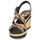 Shoes Women Sandals Geox D PONZA Brown / Black