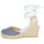 Shoes Women Sandals Le Temps des Cerises POLY Blue / White
