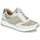 Shoes Women Low top trainers JB Martin 1KALIO Beige / White / Silver