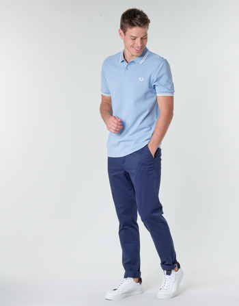 Fred Perry TWIN TIPPED FRED PERRY SHIRT Blue