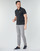 Clothing Men short-sleeved polo shirts Emporio Armani EA7 TRAIN CORE ID M PO Black / Gold