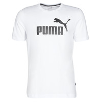 material Men short-sleeved t-shirts Puma ESSENTIAL TEE White
