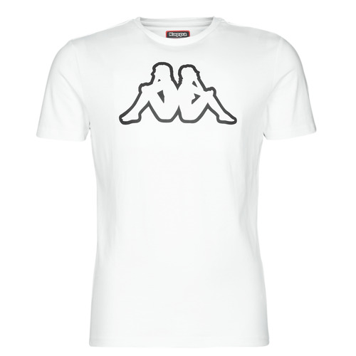 Computerspelletjes spelen bekennen Catastrofe Kappa CROMEN SLIM White - Free delivery | Spartoo NET ! - Clothing  short-sleeved t-shirts Men USD/$16.00