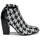 Shoes Women Low boots Mimmu JESTINE Black / White