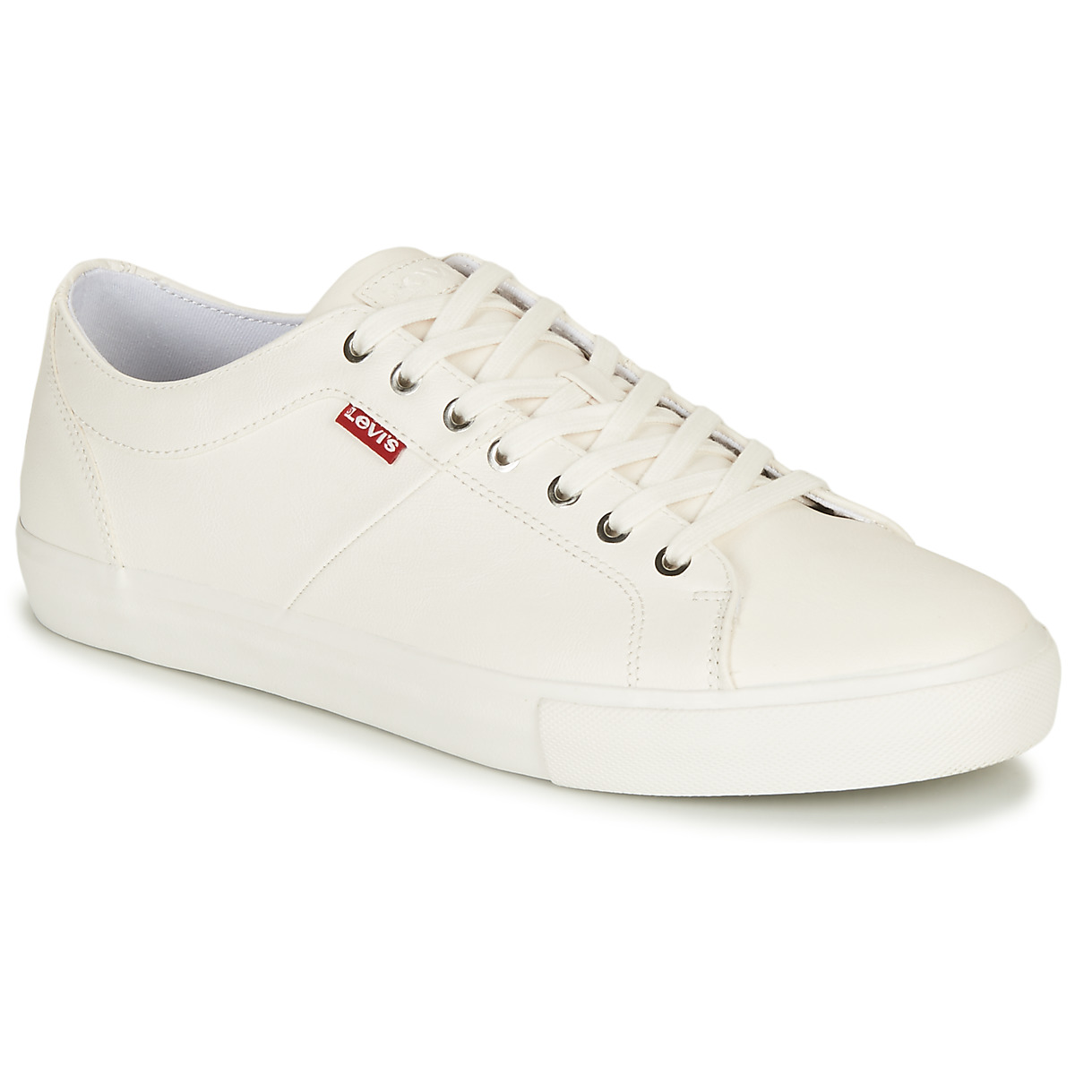 Shoes Men Low top trainers Levi's WOODWARD White