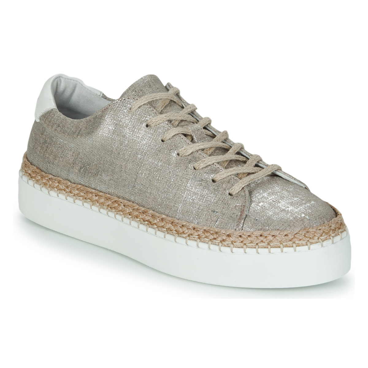Shoes Women Low top trainers Pataugas SELLA/T Silver