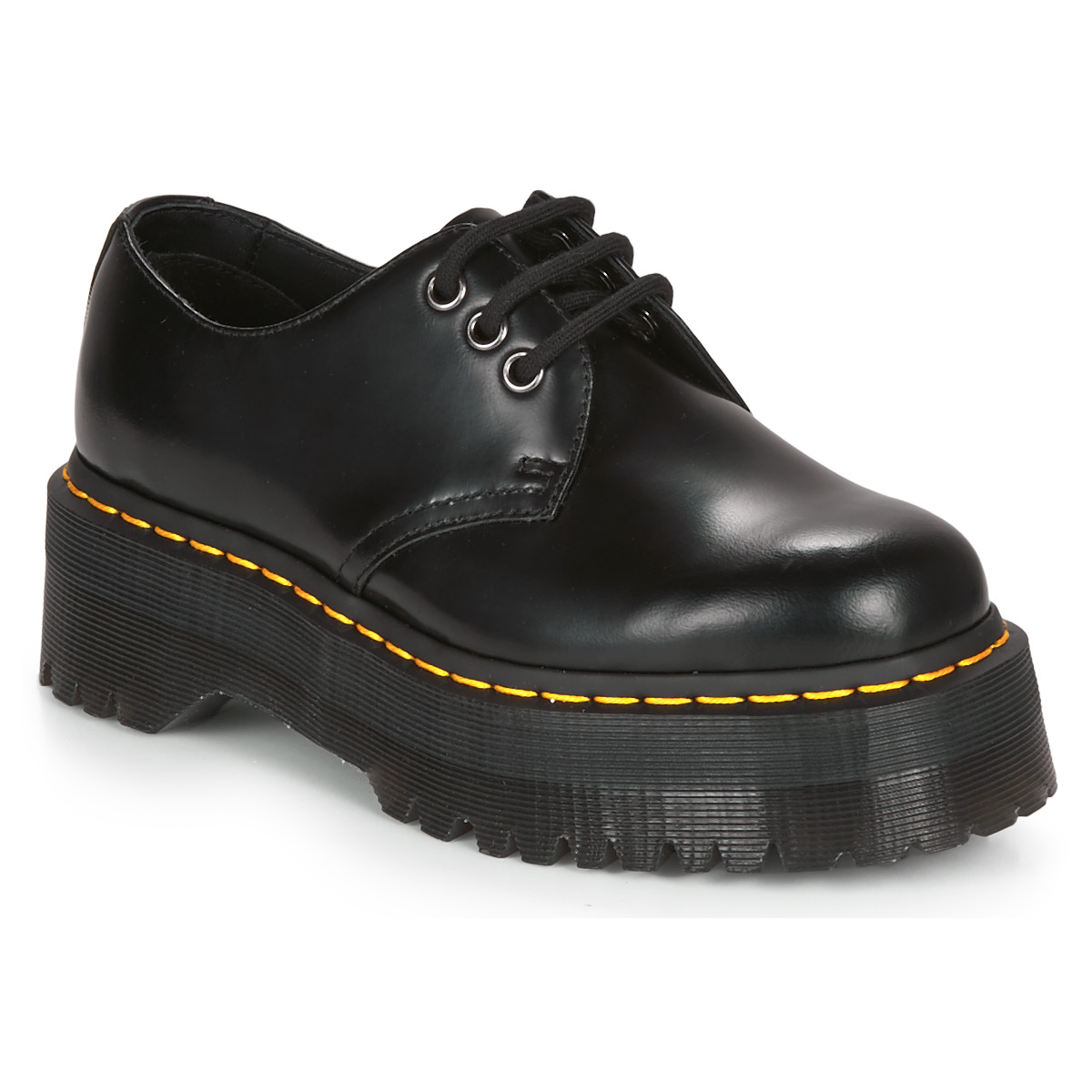 beweeglijkheid Brandewijn Gestreept Dr. Martens 1461 QUAD Black - Free delivery | Spartoo NET ! - Shoes Derby  shoes USD/$220.00