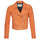 Clothing Women Leather jackets / Imitation le Oakwood KEREN Rust