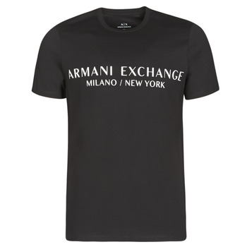 material Men short-sleeved t-shirts Armani Exchange HULI Black