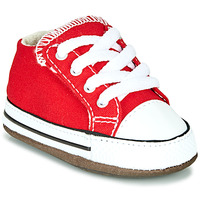Shoes Children High top trainers Converse CHUCK TAYLOR ALL STAR CRIBSTER CANVAS COLOR Red