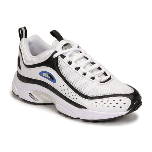 end point Marked Inlay Reebok Classic DAYTONA DMX II White / Black - Free delivery | Spartoo NET !  - Shoes Low top trainers Men USD/$102.40