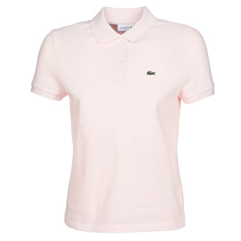 Clothing Women short-sleeved polo shirts Lacoste PF7839 REGULAR Pink