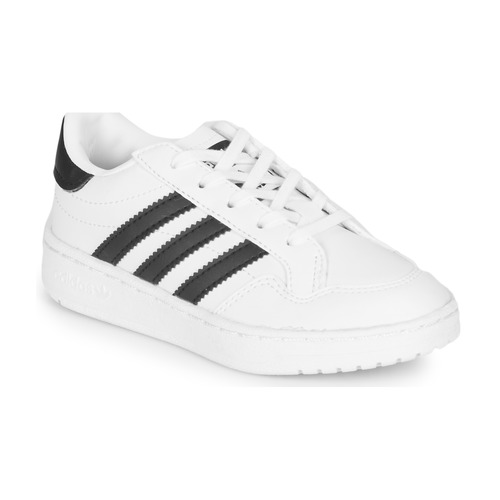Shoes Children Low top trainers adidas Originals Novice C White / Black