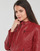 Clothing Women Leather jackets / Imitation le Moony Mood PUIR Red