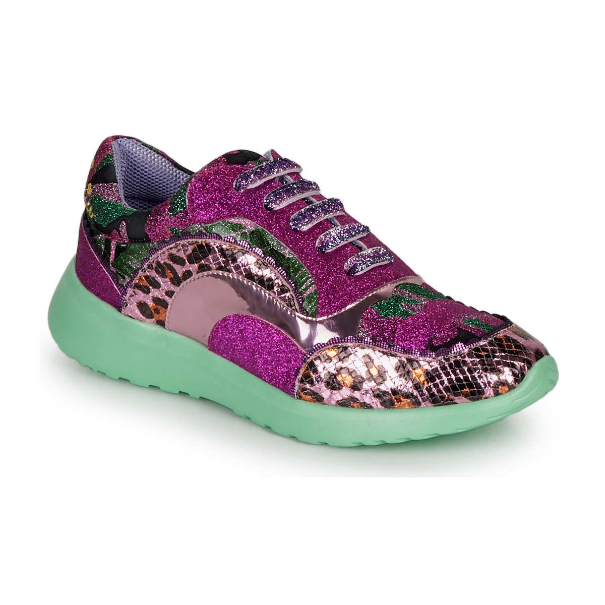 Shoes Women Low top trainers Irregular Choice JIGSAW Violet