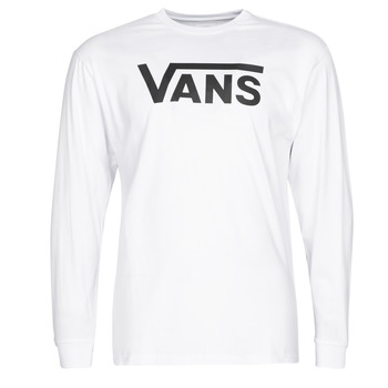 Clothing Men Long sleeved shirts Vans VANS CLASSIC White