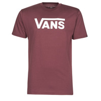 material Men short-sleeved t-shirts Vans VANS CLASSIC Bordeaux