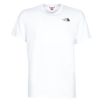 material Men short-sleeved t-shirts The North Face S/S REDBOX White