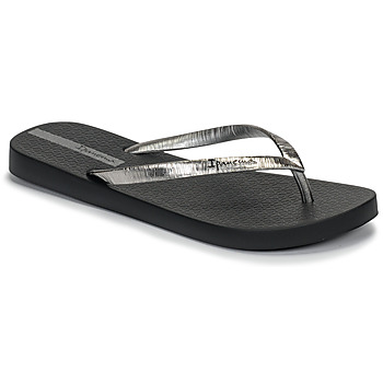 Shoes Women Flip flops Ipanema GLAM II Black / Silver
