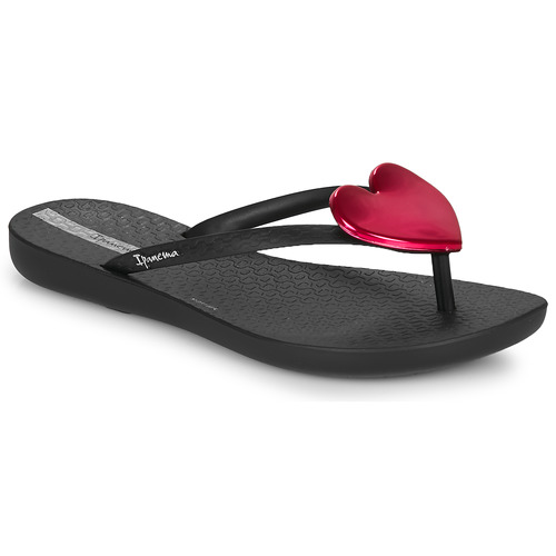 Ipanema FASHION Black Red - Free delivery Spartoo NET ! - Shoes Flip flops Child USD/$23.20