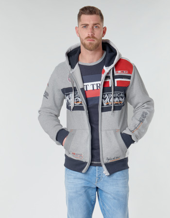 material Men sweaters Geographical Norway FLYER Grey / Mottled