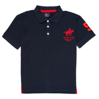 material Boy short-sleeved polo shirts Geographical Norway KAMPAI Marine