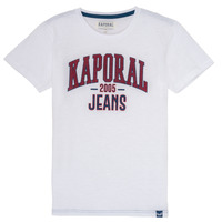material Boy short-sleeved t-shirts Kaporal ERNIE White