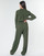 Clothing Women Jumpsuits / Dungarees MICHAEL Michael Kors ROLL SLV SAFARI JMPST Kaki