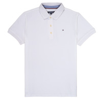material Boy short-sleeved polo shirts Tommy Hilfiger KB0KB03975 White