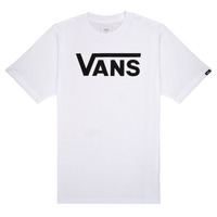 material Children short-sleeved t-shirts Vans BY VANS CLASSIC White