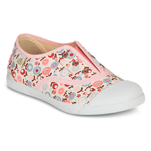 Shoes Girl Low top trainers Citrouille et Compagnie RIVIALELLE Pink / Multicolour