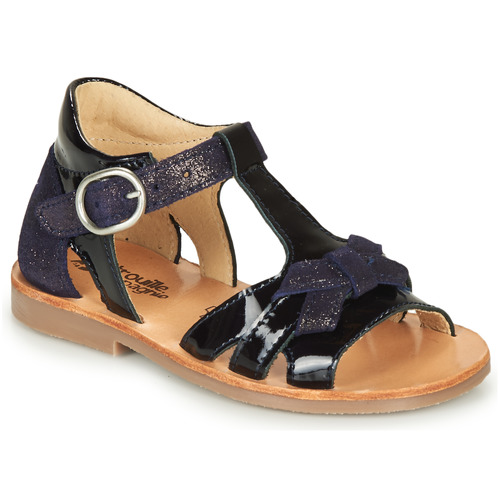 Shoes Girl Sandals Citrouille et Compagnie MOLINETTE Marine