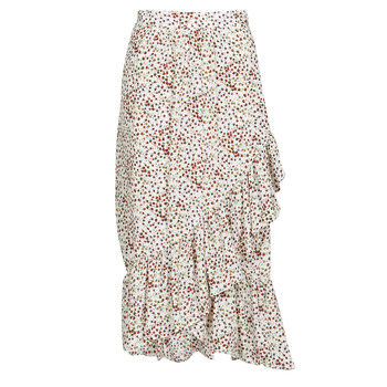 material Women Skirts Betty London MADILOU White / Red