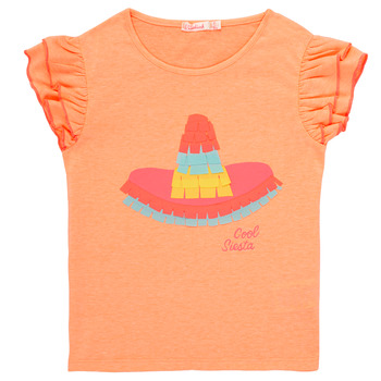 Clothing Girl short-sleeved t-shirts Billieblush NORE Orange