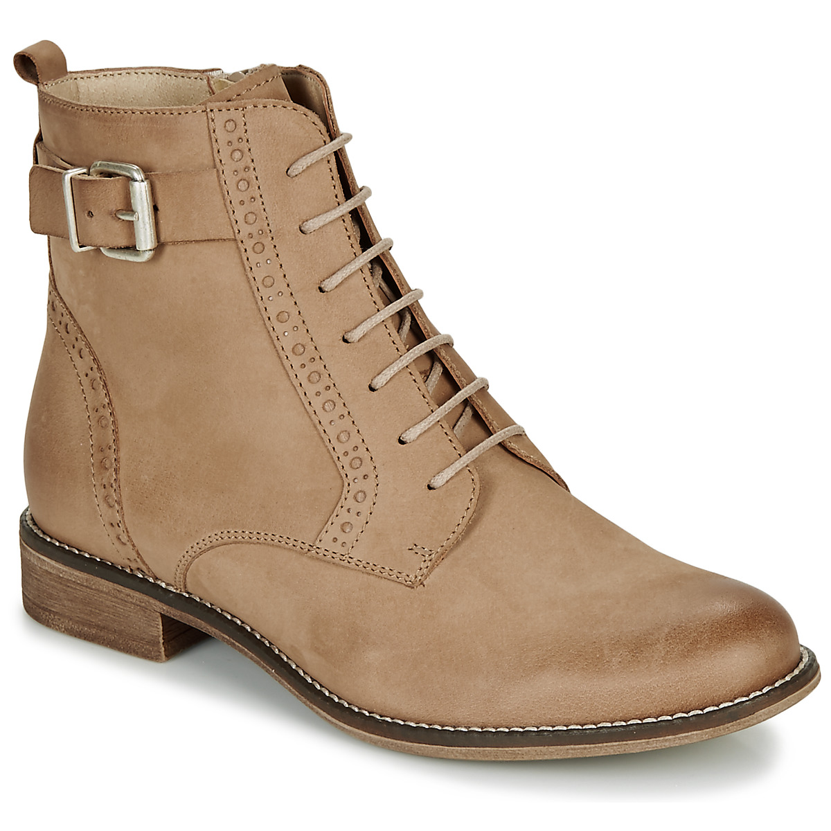 Shoes Women Mid boots André CHEPTELA Camel