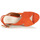 Shoes Women Sandals André JANNINE Orange